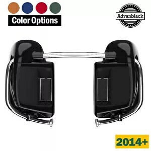 カラーマッチした下部ベント付きフェアリング 6.5 インチ スピーカーポッド ハーレーダビッドソン 2014+ に適合 Color Matched Lower Vented Fairing 6.5'' Speaker Pod Fits Harley Davidson 2014+ 【並行輸入品】
