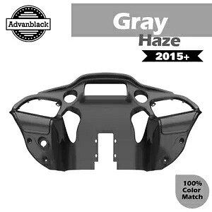 Advanblack グレーヘイズインナーフェアリングはハーレーダビッドソンツーリングロードグライド FLTR に適合します Advanblack Gray Haze Inner Fairing Fits Harley Davidson Touring Road Glide FLTR 【並行輸入品】