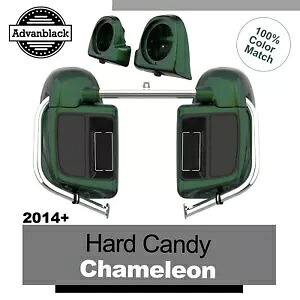 Advanblack ハード キャンディ カメレオン 下部ベント付きフェアリング 2014 年以降のハーレー ツーリングに適合 Advanblack Hard Candy Chameleon Lower Vented Fairings Fits 2014+ Harley Touring 【並行輸入品】