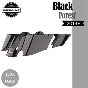 ハーレー 2014+ CVO テーパードストレッチ拡張サドルバッグに適合 BLACK FOREST Fits Harley 2014+ CVO Tapered Stretched Extended Saddlebags BLACK FOREST 【並行輸入品】