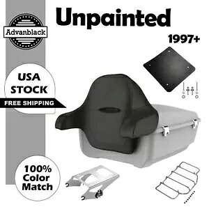 ハーレーストリートロードエレクトラグライド97+用未塗装キングツアーパックパック Unpainted King Tour Pak Pack For Harley Street Road Electra Glide 97+ 【並行輸入品】
