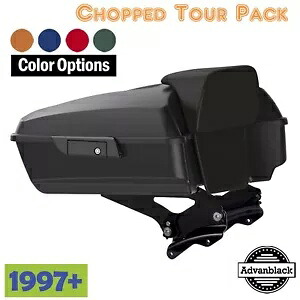 チョップド ツアー パック Pak Luggage は 1997 年以降のハーレー ツーリング FLHR FLHXS FLTRX に適合します Chopped Tour Pack Pak Luggage Fits 1997+ Harley Touring FLHR FLHXS FLTRX 【並行輸入品】｜カスタムパーツ WORLD倉庫