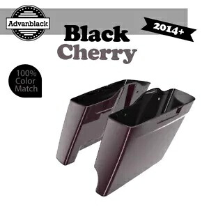 2 in 1 BLACK CHERRY 14歳以上用 ハーレーツーリング拡張バッグ ストレッチサドルバッグ 2 into 1 BLACK CHERRY For 14+ Harley Touring Extended Bag Stretched Saddlebag 【並行輸入品】｜カスタムパーツ WORLD倉庫