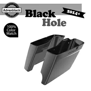 2 in 1 ブラックホール 14 歳以上用 ハーレーツーリング拡張バッグ ストレッチサドルバッグ 2 into 1 BLACK HOLE For 14+ Harley Touring Extended Bag Stretched Saddlebag 【並行輸入品】