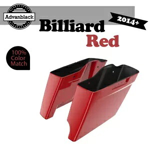 2 in 1 ビリヤードレッド 14 歳以上用 ハーレーツーリング拡張バッグ ストレッチサドルバッグ 2 into 1 BILLIARD RED For 14+ Harley Touring Extended Bag Stretched Saddlebag 【並行輸入品】｜カスタムパーツ WORLD倉庫