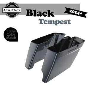 2 in 1 BLACK TEMPEST 14+ ハーレーツーリング用拡張バッグ ストレッチサドルバッグ 2 into 1 BLACK TEMPEST For 14+ Harley Touring Extended Bag Stretched Saddlebag 【並行輸入品】|カスタムパーツ WORLD倉庫