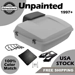 未塗装 Razor Tour Pak Pack トランク 荷物は 1997 年以降のハーレーに適合 by Advanblack Unpainted Razor Tour Pak Pack Trunk Luggage Fits 1997+ Harley by Advanblack 【並行輸入品】｜カスタムパーツ WORLD倉庫