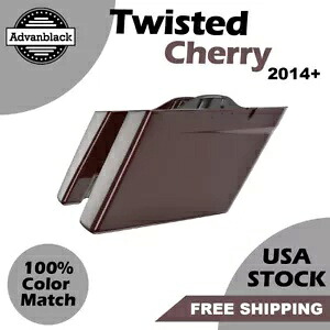 ツイスト チェリー デュアル アンカット エクステンデッド サドルバッグ ボトム 2014+ ストリート ロード エレクトラ Twisted Cherry Dual Uncut Extended Saddlebag Bottom 2014+ Street Road Electra 【並行輸入品】
