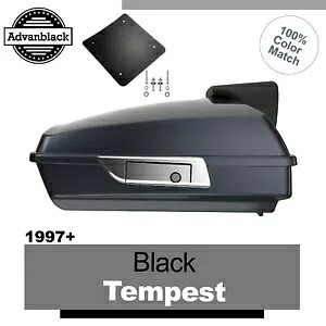 97+ ハーレー/ソフテイル用 BLACK TEMPEST Advanblak Rushmore Razor Tour Pak パックパッド For 97+ Harley/Softail BLACK TEMPEST Advanblak Rushmore Razor Tour Pak Pack Pad 【並行輸入品】