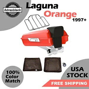 ラグナ オレンジ レイザー ツアー パック 1997 年以降のハーレー ツーリング用トランク ラゲッジ Laguna Orange Razor Tour Pak Pack Trunk Luggage For 1997+ Harley Touring 【並行輸入品】