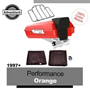 パフォーマンス オレンジ レイザー ツアー パック Pak トランク ラゲッジ ハーレーダビッドソン 1997+用 Performance Orange Razor Tour Pack Pak Trunk Luggage For Harley Davidson 1997+ 【並行輸入品】