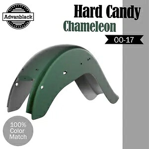 ハーレー用ハードキャンディカメレオンフレークチョロビクラチカーノスタイルリアフェンダー HARD CANDY CHAMELEON FLAKE Cholo Vicla Chicano Style Rear Fender For Harley 【並行輸入品】|カスタムパーツ WORLD倉庫