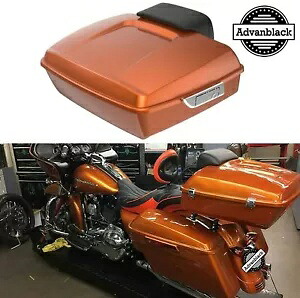 Advanblack アンバー ウイスキー チョップド ツアー パック 荷物は 97 歳以上のハーレーダビッドソンに適合 Advanblack Amber Whiskey Chopped Tour Pack Luggage Fits 97+ Harley Davidson 【並行輸入品】｜カスタムパーツ WORLD倉庫
