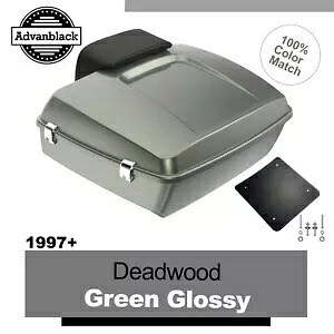 ハーレー/ソフテイル アドバンブラック デッドウッド グリーン グロッシー ラッシュモア チョップド ツアー パックに適合 Fits Harley/Softail Advanblack DEADWOOD GREEN GLOSSY Rushmore Chopped Tour Pack 【並行輸入品】 136,400円