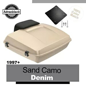 97 年以上のハーレー/ソフテイル用 SAND CAMO DENIM Advanblak Rushmore Razor ツアー パック For 97+ Harley/Softail SAND CAMO DENIM Advanblak Rushmore Razor Tour Pak Pack 【並行輸入品】 136,400円