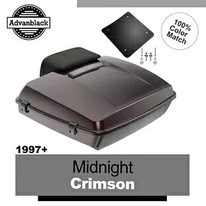 97 歳以上のハーレー/ソフテイル MIDNIGHT CRIMSON Advanblak Rushmore Razor ツアー パック パック For 97+ Harley/Softail MIDNIGHT CRIMSON Advanblak Rushmore Razor Tour Pak Pack 【並行輸入品】