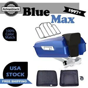 ブルー マックス チョップド ツアー パック Pak Luggage 97+ ハーレー ストリート エレクトラ ロード グライド用 Blue Max Chopped Tour Pack Pak Luggage For 97+ Harley Street Electra Road Glide 【並行輸入品】