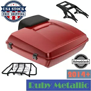 ルビーメタリックレイザーツアーパックトランクパックインディアンチーフ/ダークホース/ロードマスター用 Ruby Metallic Razor Tour Pack Trunk Pak For Indian Chief/Dark Horse/ Roadmaster 【並行輸入品】