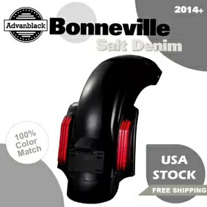ボンネビル ソルト デニム CVO リアフェンダーシステムはハーレーストリートロードキンググライドに適合します Bonneville Salt Denim CVO Rear Fender System Fits Harley Street Road King Glide 【並行輸入品】