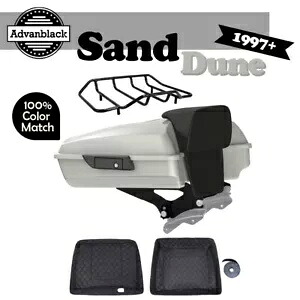 Advanblack 砂丘レイザー ツアーパック 1997年以降のハーレーツーリング用トランク荷物 Advanblack Sand Dune Razor Tour Pak Pack Trunk Luggage For 1997+ Harley Touring 【並行輸入品】｜カスタムパーツ WORLD倉庫