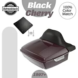 ブラック チェリー キング ツアー パック パック ハーレー ストリート ロード エレクトラ グライド 97+ Black Cherry King Tour Pack Pak For Harley Street Road Electra Glide 97+ 【並行輸入品】｜カスタムパーツ WORLD倉庫