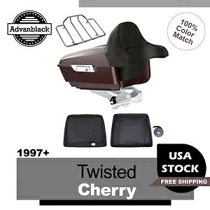 ツイステッド チェリー キング ツアー パック ハーレー ストリート ロード エレクトラグライド 97+用 Twisted Cherry King Tour Pak Pack For Harley Street Road Electra Glide 97+ 【並行輸入品】｜カスタムパーツ WORLD倉庫