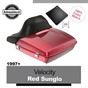 Rushmore Razor ツアーパック Pak Wrap Around ハーレー/ソフテイル用 VELOCITY RED SUNGLO Rushmore Razor Tour Pack Pak Wrap Around For Harley/Softail VELOCITY RED SUNGLO 【並行輸入品】｜カスタムパーツ WORLD倉庫