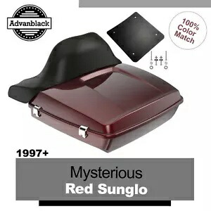 Rushmore Razor ツアーパック ラップアラウンド ハーレー/ソフテイル用 MYSTERIOUS RED SUNGLO Rushmore Razor Tour Pack Wrap Around For Harley/Softail MYSTERIOUS RED SUNGLO 【並行輸入品】