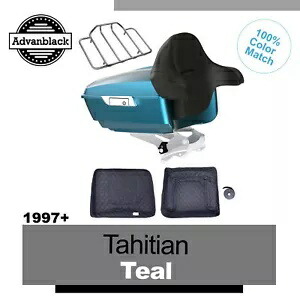 タヒチアン ティール キング ツアー パック パック ハーレー ストリート ロード エレクトラグライド 1997+ Tahitian Teal King Tour Pack Pak For Harley Street Road Electra Glide 1997+ 【並行輸入品】