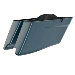 Advanblack スプルース CVO テーパード拡張ストレッチサドルバッグ ハーレー 14+ 用 Advanblack Spruce CVO Tapered Extended Stretched Saddlebag For Harley 14+ 【並行輸入品】