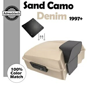 ラッシュモア チョップド ツアー パック Pak SAND CAMO DENIM 97+ ハーレー ツーリング/ソフテイルに適合 Rushmore Chopped Tour Pack Pak SAND CAMO DENIM Fits 97+ Harley Touring/Softail 【並行輸入品】