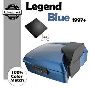 Rushmore チョップド ツアー パック パック パッド LEGEND ブルー 97+ ハーレー ツーリング/ソフテイルに適合 Rushmore Chopped Tour Pack Pak Pad LEGEND BLUE Fits 97+ Harley Touring/Softail 【並行輸入品】 140,250円