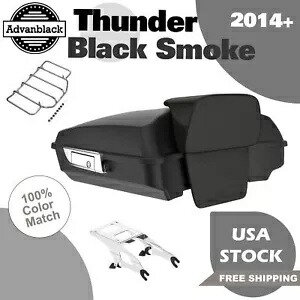 サンダー ブラック スモーク カミソリ ツアー パック パック インディアン チーフ/チーフテン/ダークホース用 Thunder Black Smoke Razor Tour Pak Pack For Indian Chief/ Chieftain/ Dark Horse 【並行輸入品】