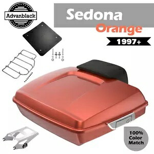 セドナ オレンジ レイザー ツアー パック 97+ ハーレー ストリート ロード エレクトラ ツーリング用 Sedona Orange Razor Tour Pak Pack For 97+ Harley Street Road Electra Touring 【並行輸入品】 132,550円