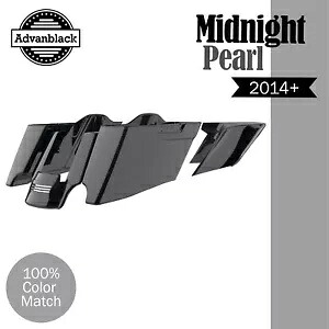 ハーレー 2014+ CVO テーパードストレッチ拡張サドルバッグ MIDNIGHT PEARL に適合 Fits Harley 2014+ CVO Tapered Stretched Extended Saddlebags MIDNIGHT PEARL 【並行輸入品】