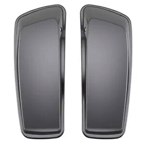 Advanblack スモーキーグレー ノーマル ストレッチ サドルバッグ 蓋 14 歳以上 ハーレー用 Advanblack Smoky Gray Normal Stretched Saddlebag Lids For 14+ Harley 【並行輸入品】