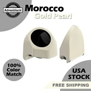 Harley King Tour Pack Advanblack MOROCCO GOLD PEARL 6.5 インチ スピーカー ポッドに適合 Fits Harley King Tour Pack Advanblack MOROCCO GOLD PEARL 6.5 inches Speaker Pods 【並行輸入品】｜カスタムパーツ WORLD倉庫