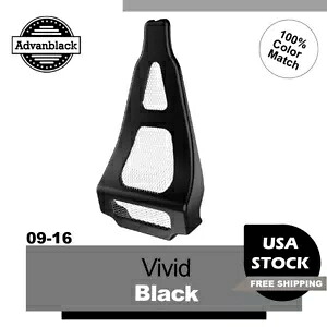 Advanblack VIVID BLACK チン スポイラー 空冷ハーレー ツーリング 09-16 に適合 Advanblack VIVID BLACK Chin Spoiler Fits Air-Cooled Harley Touring 09-16 【並行輸入品】｜カスタムパーツ WORLD倉庫