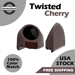 Harley King Tour Pack Advanblack TWISTED CHERRY 6.5 インチ スピーカー ポッドに適合 Fits Harley King Tour Pack Advanblack TWISTED CHERRY 6.5 inches Speaker Pods 【並行輸入品】｜カスタムパーツ WORLD倉庫