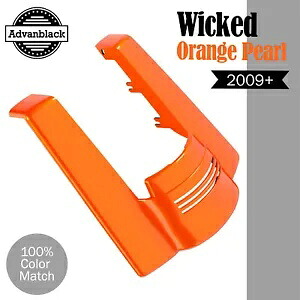 WICKED ORANGE PEARL ハーレー用デュアルノーカットストレッチリアフェンダーエクステンション WICKED ORANGE PEARL Dual Uncut Stretched Rear Fender Extension For Harley 【並行輸入品】｜カスタムパーツ WORLD倉庫