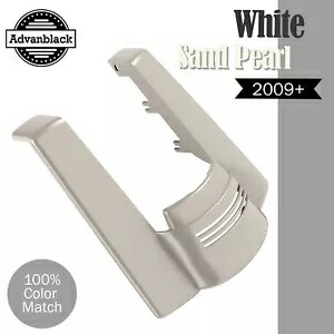 ホワイトサンドパール ハーレーツーリング用デュアルノーカットストレッチリアフェンダーエクステンション WHITE SAND PEARL Dual Uncut Stretched Rear Fender Extension For Harley Touring 【並行輸入品】