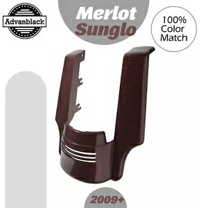 Merlot Sunglo リアフェンダーエクステンション 2009+ ハーレーストリート ロードグライド用 Merlot Sunglo Rear Fender Extension For 2009+ Harley Street Road Glide 【並行輸入品】