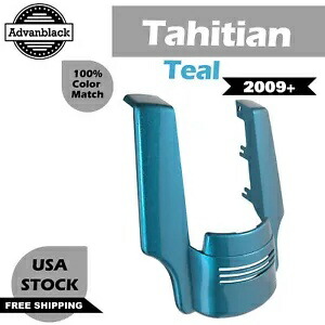 タヒチアン ティール ストレッチ リアフェンダー エクステンション 2009+ ハーレー ストリート ロード グライド用 Tahitian Teal Stretched Rear Fender Extension For 2009+ Harley Street Road Glide 【並行輸入品】
