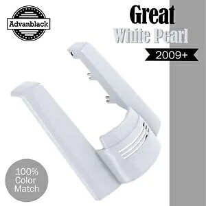グレート ホワイト パール デュアル ノーカット ストレッチ リア フェンダー エクステンション ハーレー ツーリング用 GREAT WHITE PEARL Dual Uncut Stretched Rear Fender Extension For Harley Touring 【並行輸入品】