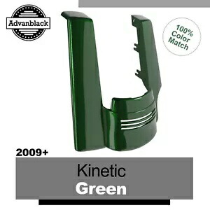 ハーレーツーリング用 シングルカットアウト ストレッチリアフェンダーエクステンション キネティックグリーン For Harley Touring Single Cutout Stretched Rear Fender Extension KINETIC GREEN 【並行輸入品】