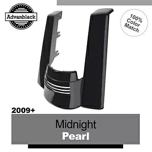 ミッドナイトパール カットアウトなし ストレッチリアフェンダーエクステンション 09+ ハーレーツーリング用 Midnight Pearl No Cutout Stretched Rear Fender Extension For 09+ Harley Touring 【並行輸入品】