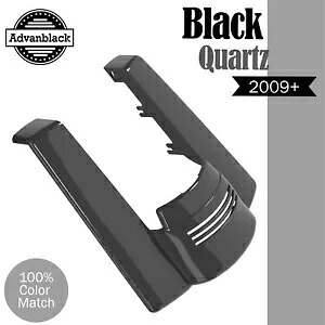 ブラッククォーツ デュアルノーカット ストレッチリアフェンダーエクステンション ハーレーツーリング 2009+用 BLACK QUARTZ Dual Uncut Stretched Rear Fender Extension For Harley Touring 2009+ 【並行輸入品】