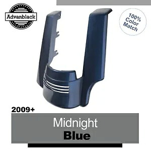 ハーレーツーリング用 シングルカットアウト ストレッチリアフェンダーエクステンション ミッドナイトブルー For Harley Touring Single Cutout Stretched Rear Fender Extension MIDNIGHT BLUE 【並行輸入品】