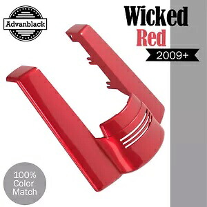 WICKED RED デュアル ノーカット ストレッチ リアフェンダー エクステンション ハーレー ツーリング 2009+用 WICKED RED Dual Uncut Stretched Rear Fender Extension For Harley Touring 2009+ 【並行輸入品】 70,180円