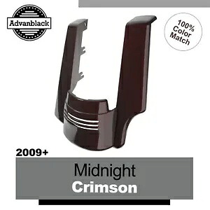 ハーレー用 シングルカットアウト ストレッチリアフェンダーエクステンション MIDNIGHT CRIMSON For Harley Single Cutout Stretched Rear Fender Extension MIDNIGHT CRIMSON 【並行輸入品】｜カスタムパーツ WORLD倉庫